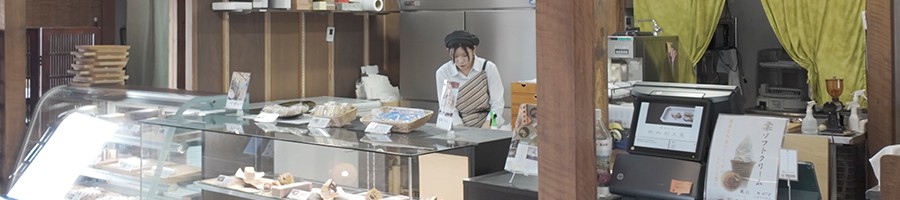 店内・カフェの様子